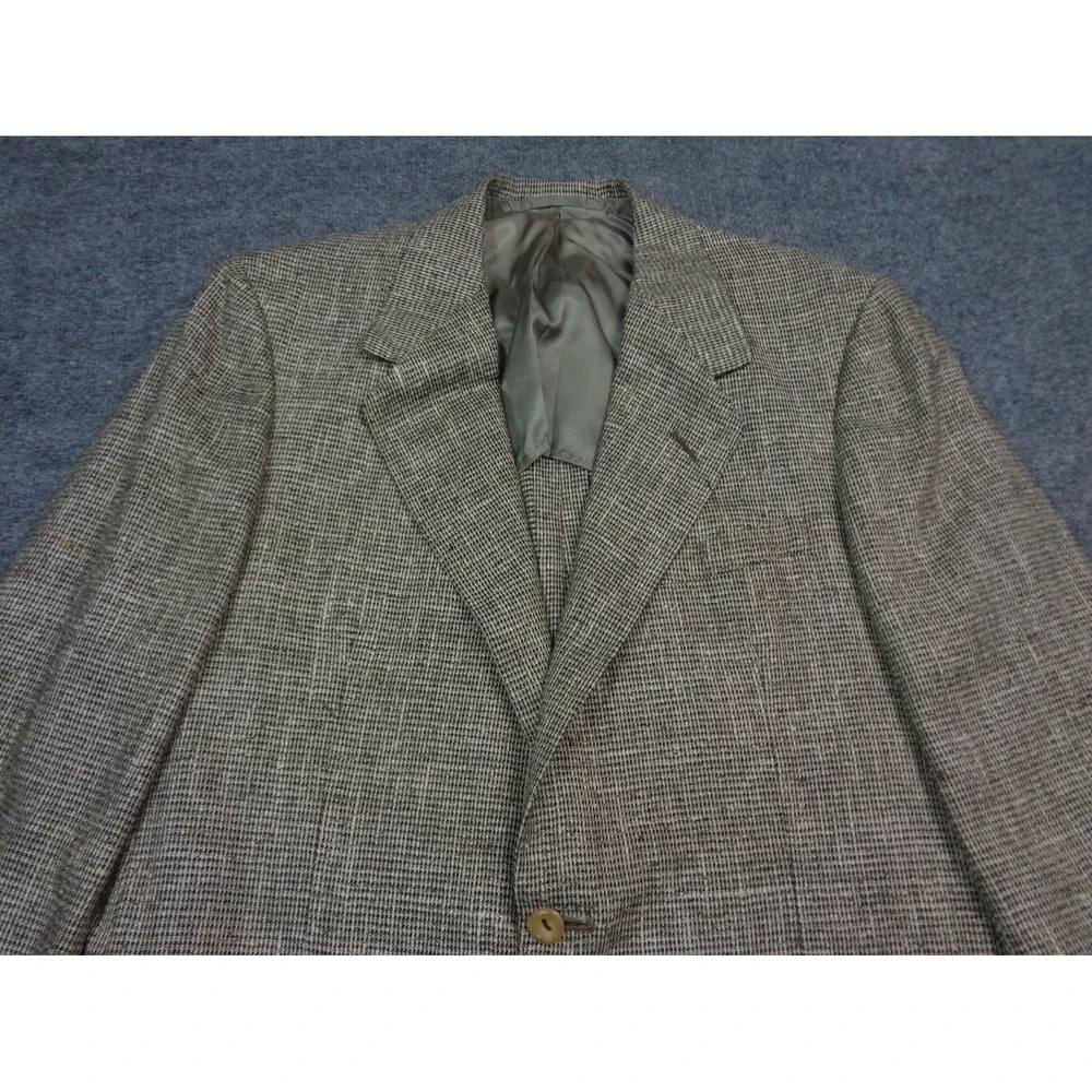 Oxxford Clothing Blazer Mens Silk Sport Coat Jacket 41 R Mint